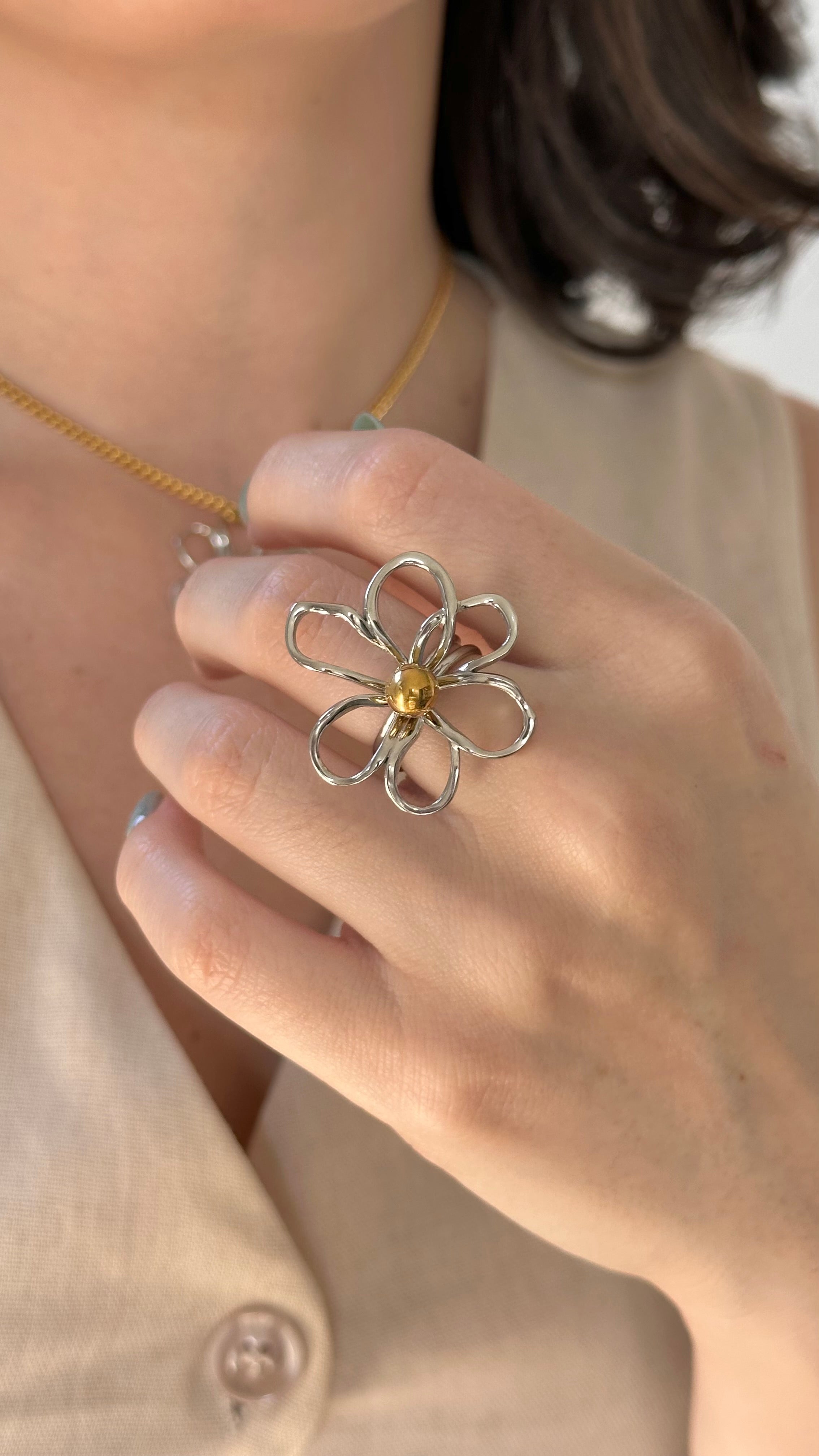 Anillos ajustables Dorados & Plateados