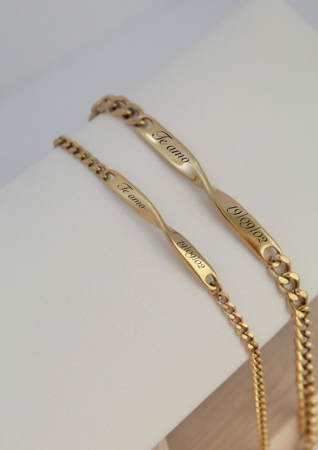 Pulseras dúo infinito