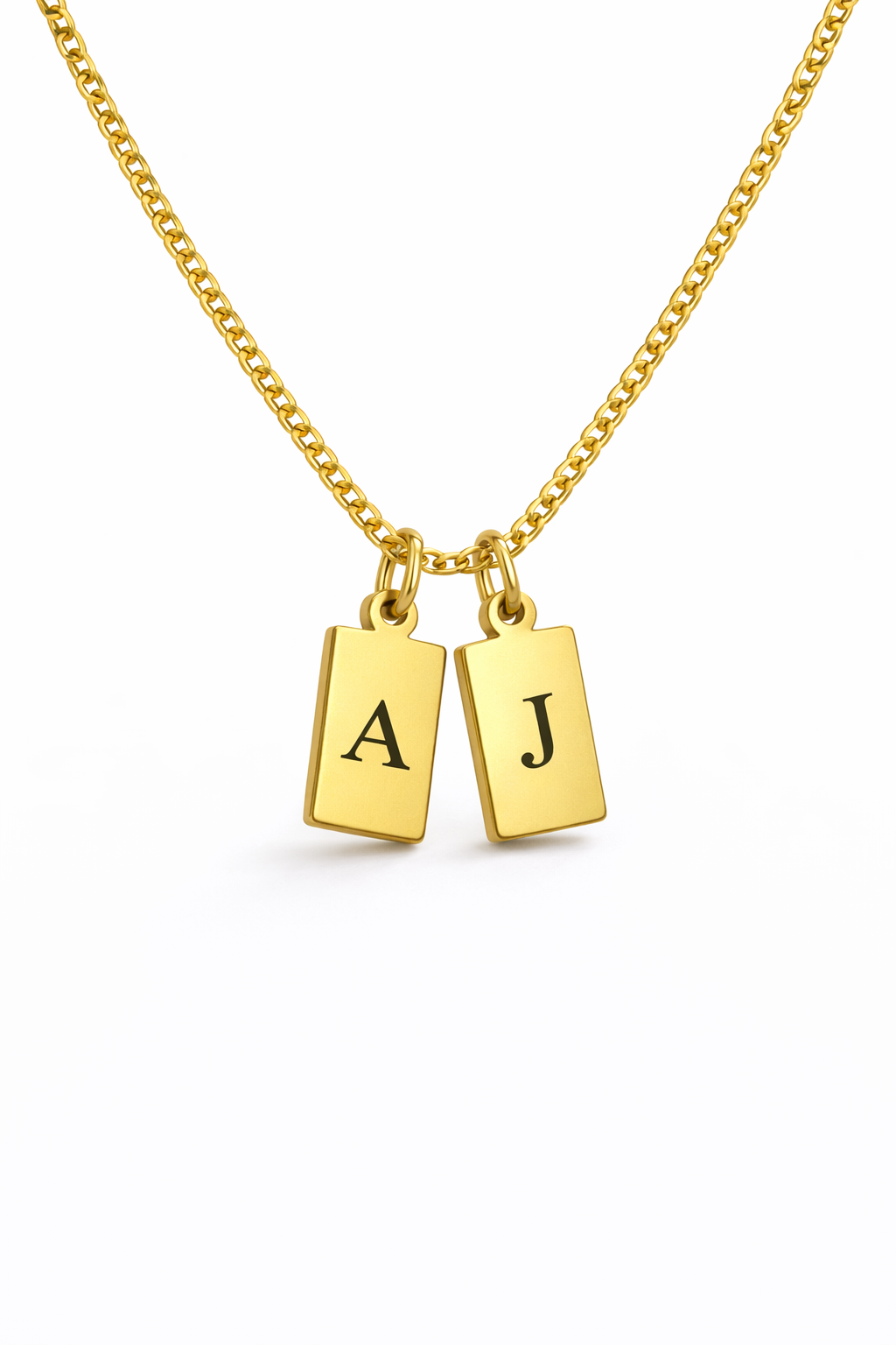 Collar con doble dije