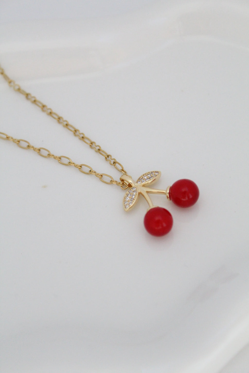 Cherry necklace