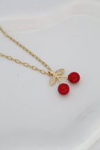Cherry necklace