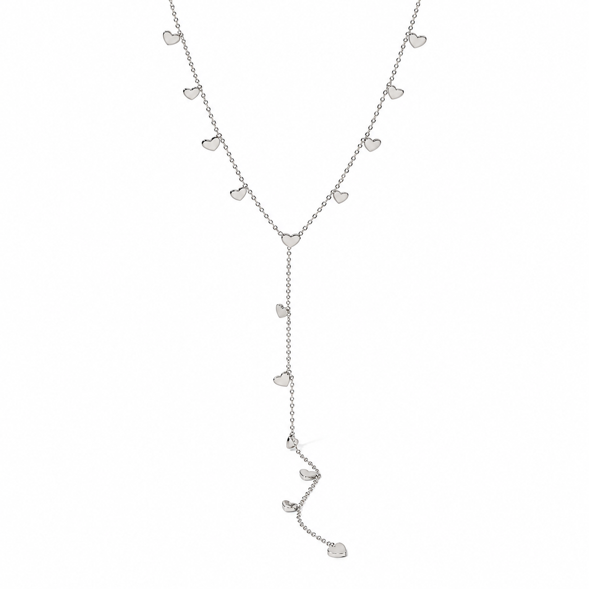 Collar de corazones