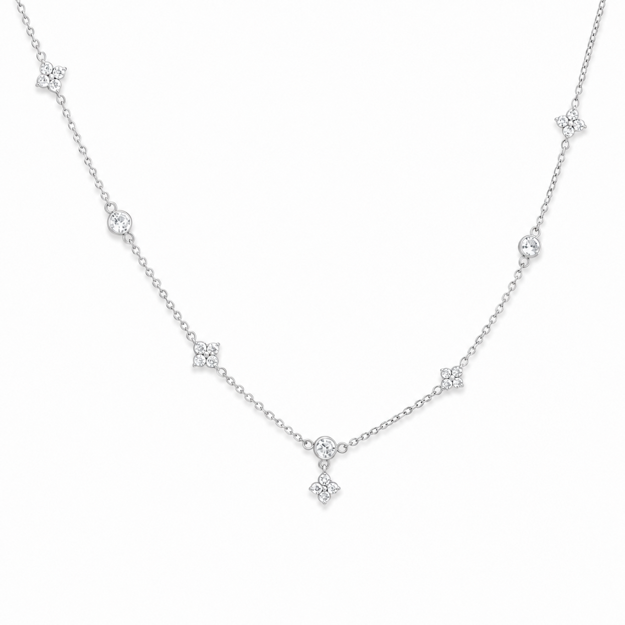 Choker de trébol mini