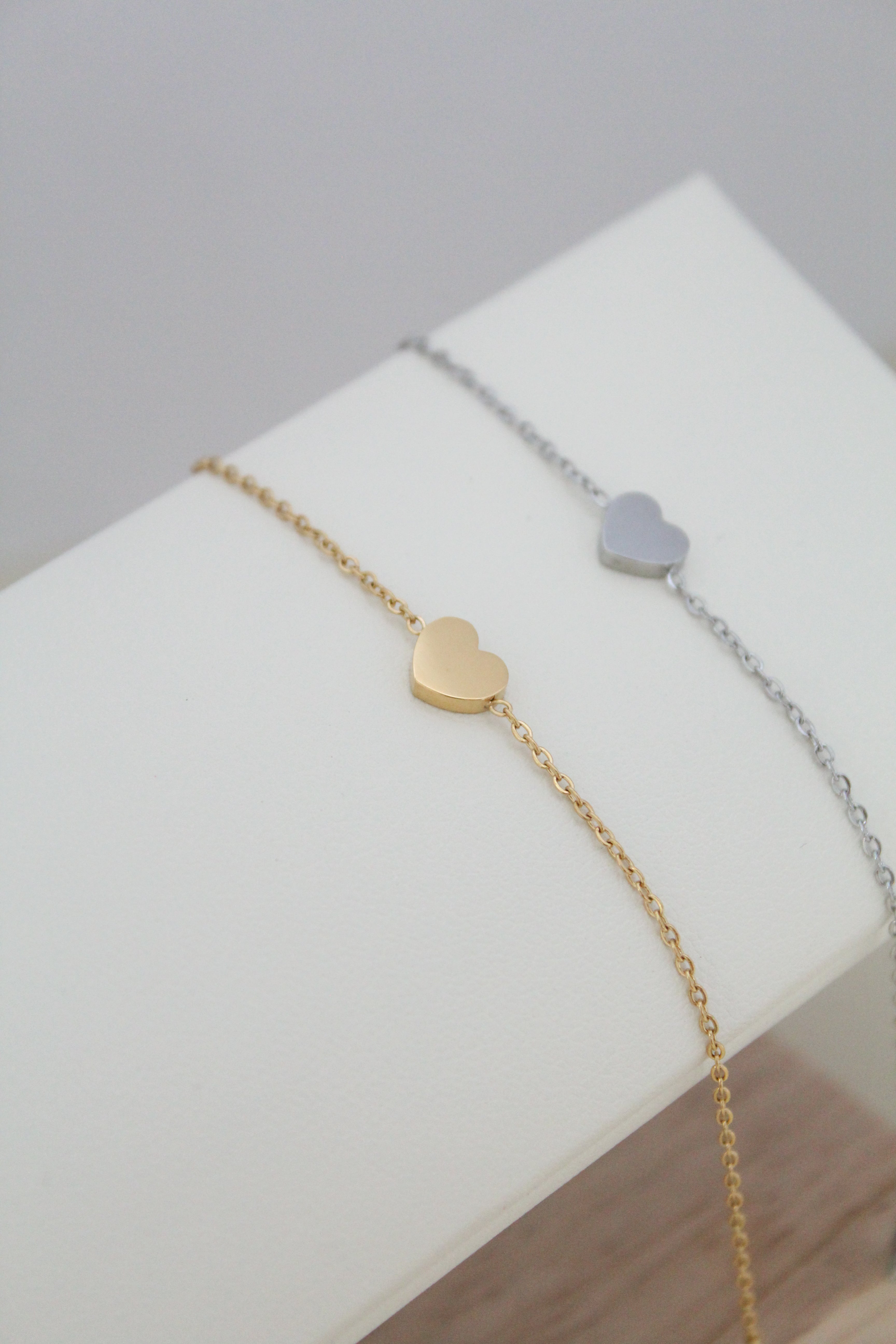 Pulsera con corazón mini