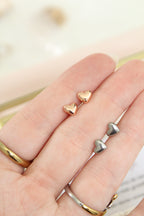 Aretes mini de Corazon