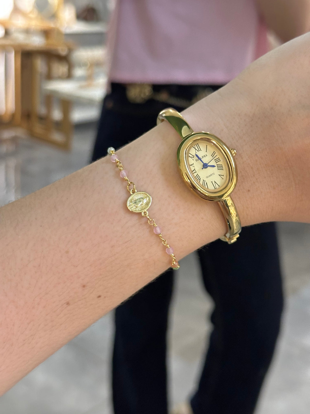 Pulsera de Fe y protección