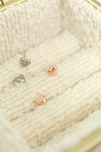 Aretes mini de Corazon