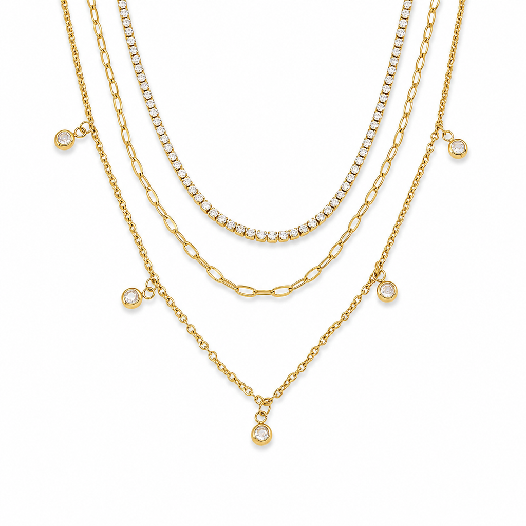 Triple necklace