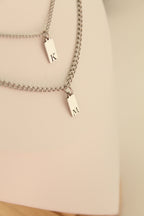 Dúo collar de inciales