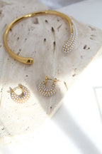 Mini hoops de perlitas