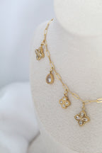 Indiana charm necklace