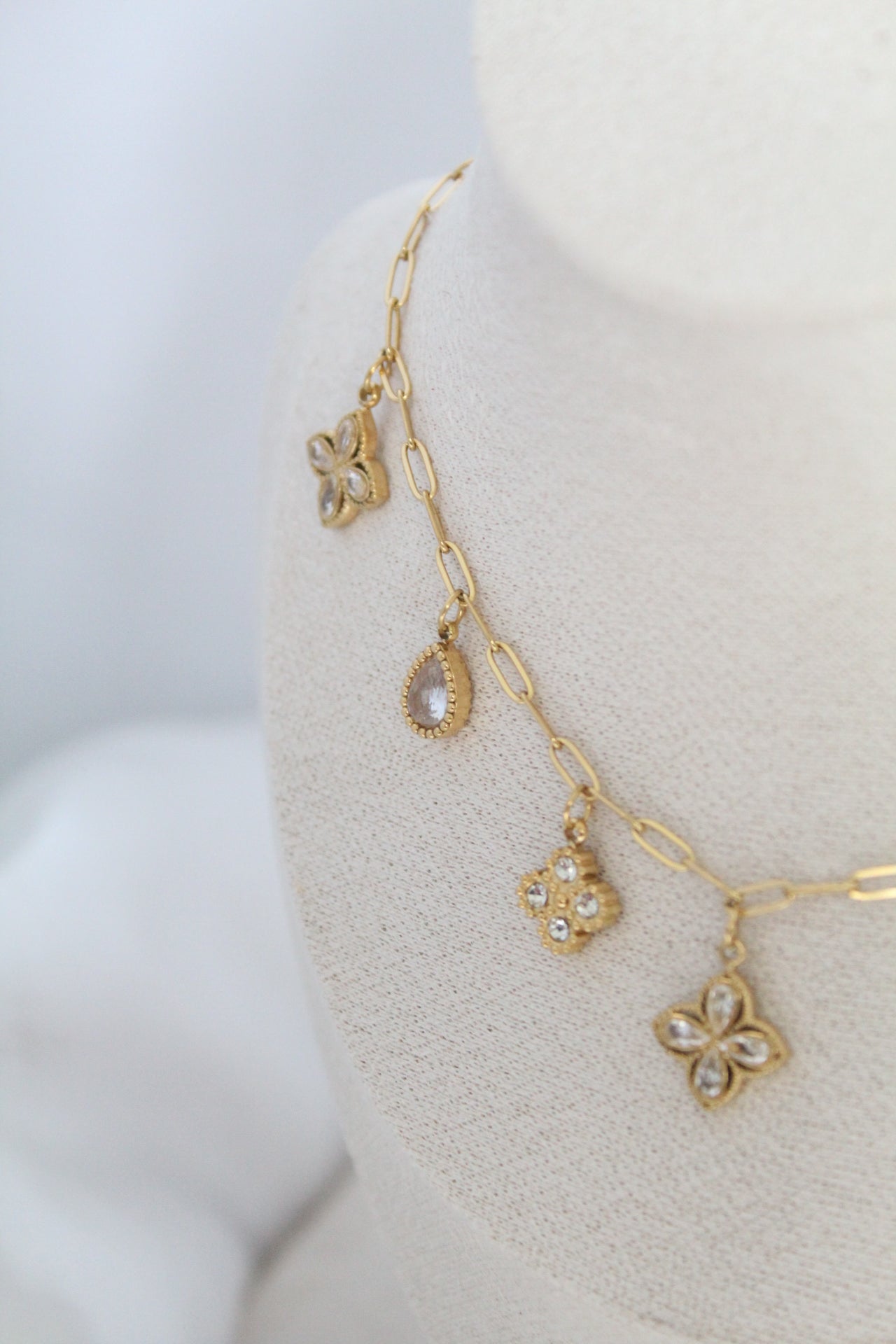 Indiana charm necklace