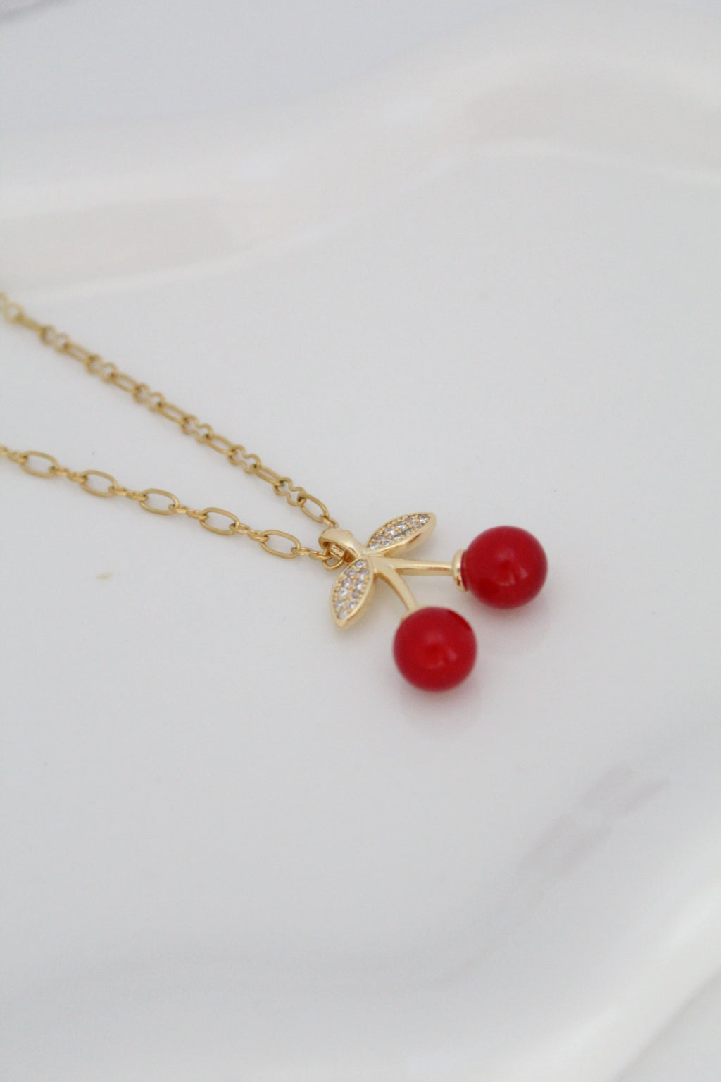 Cherry necklace