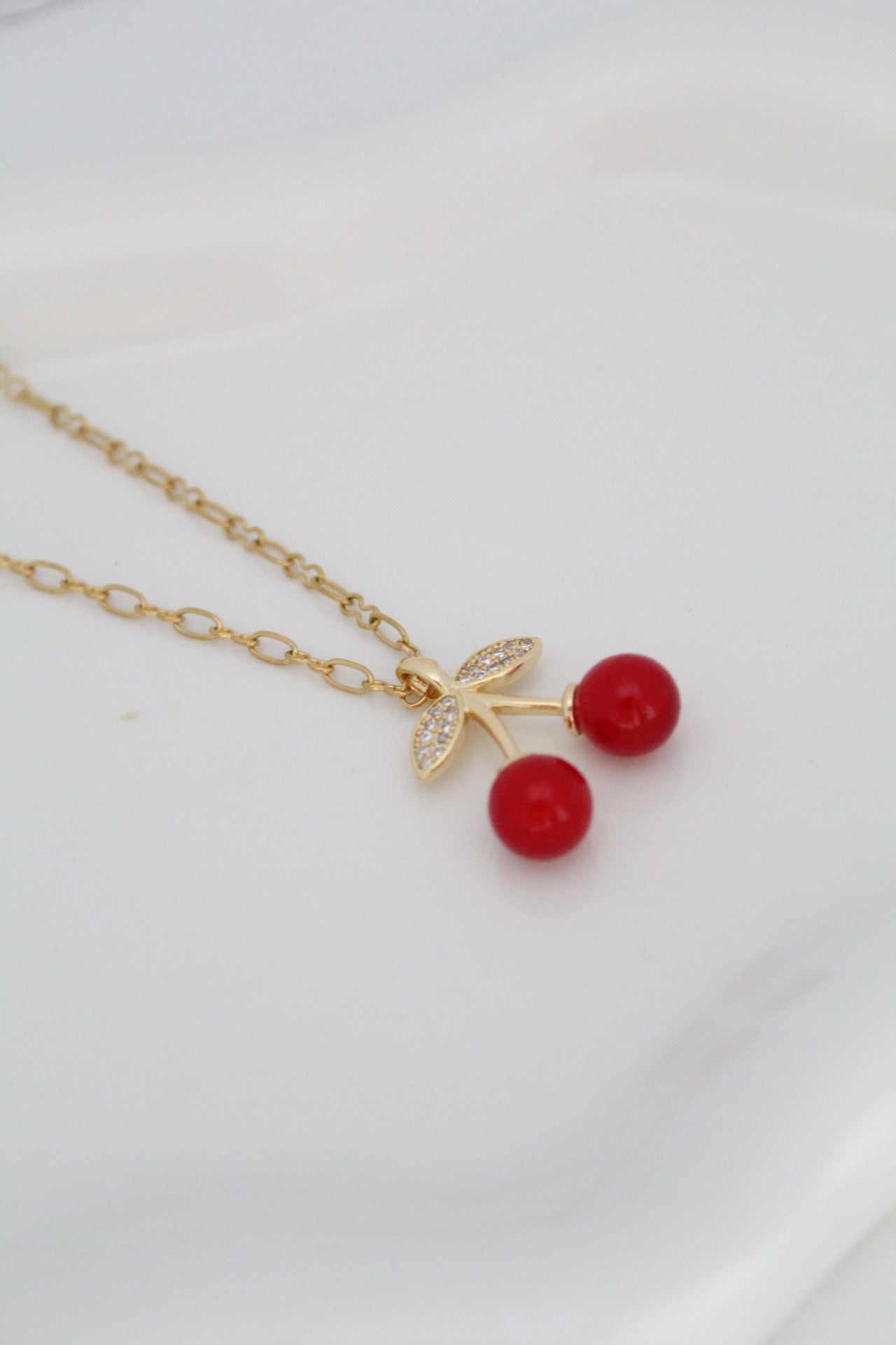 Cherry necklace