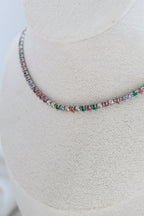 Sparkle rainbow necklace