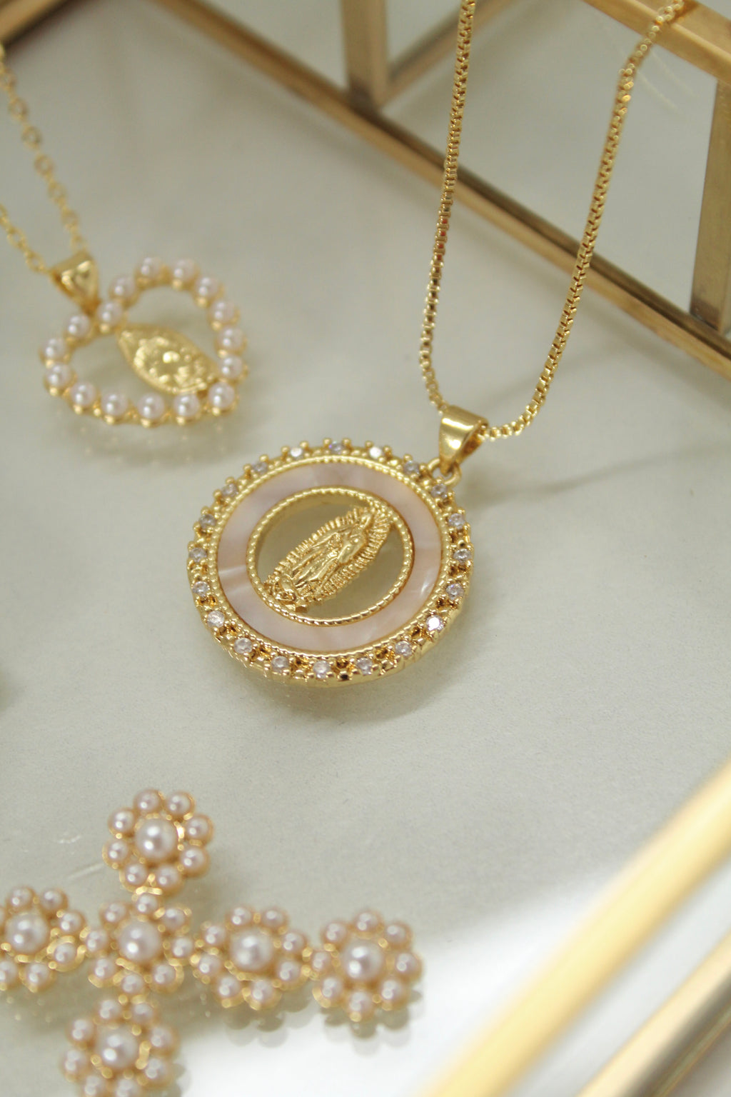 Medalla de la virgen de Guadalupe