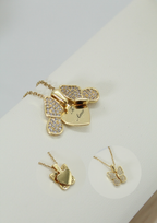 Collar de mariposa (personalizable)