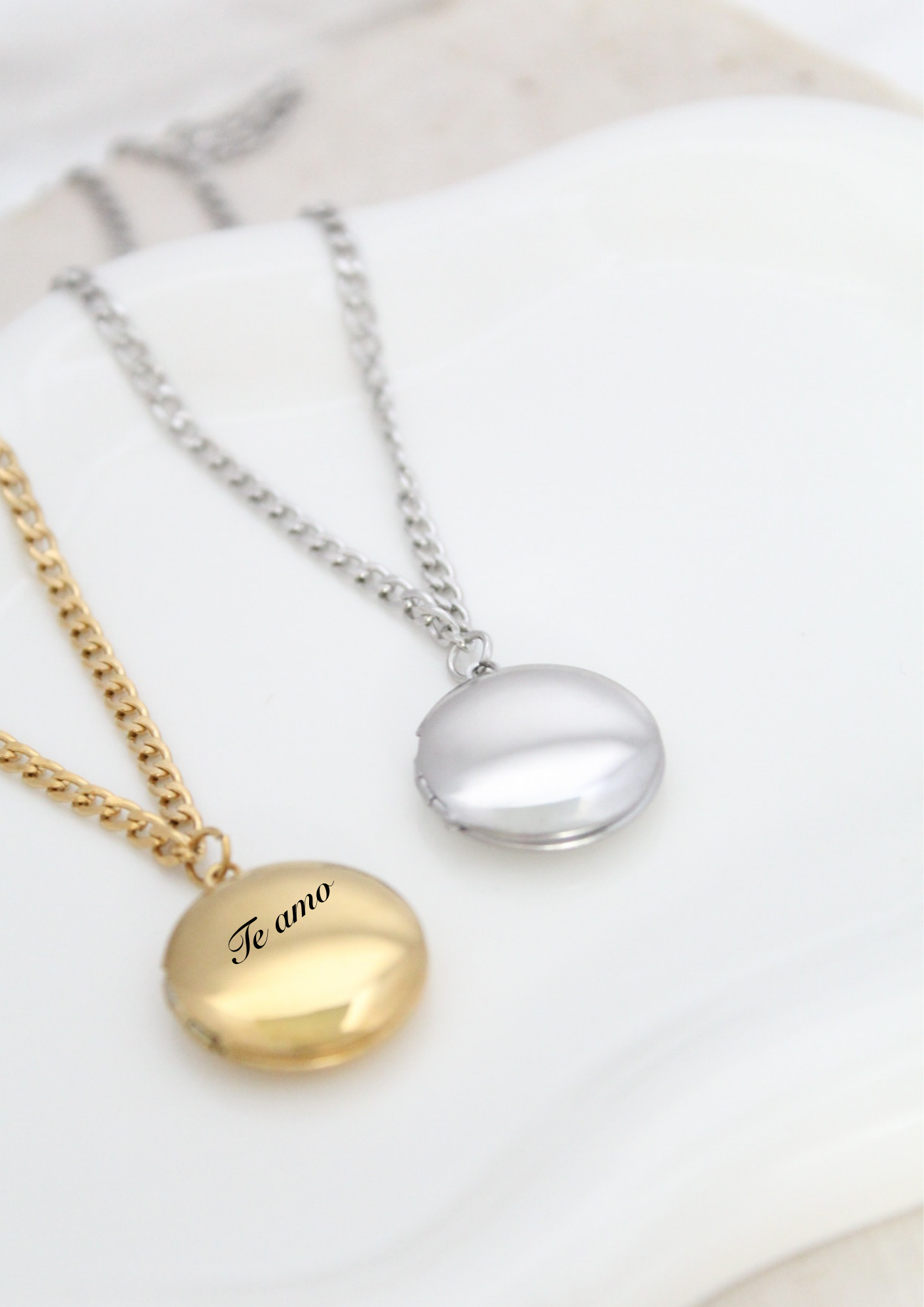 Relicario mini para hombre