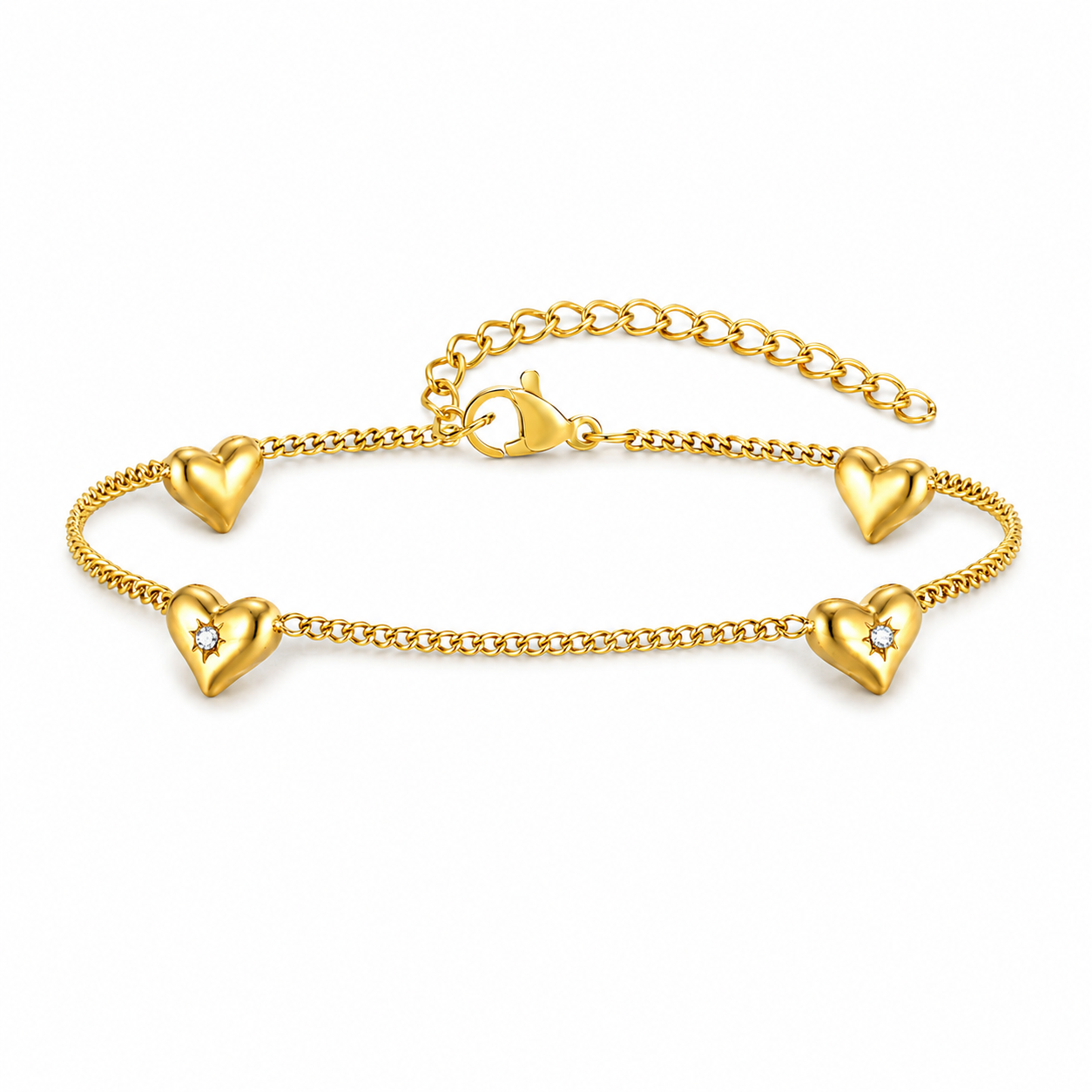 Pulsera Corazon destello