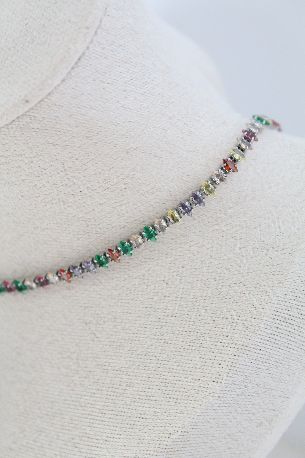 Sparkle rainbow necklace
