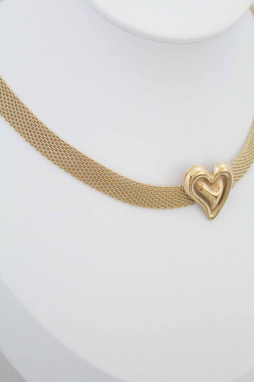 Choker de corazón