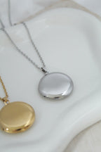 Relicario redondo de hombre