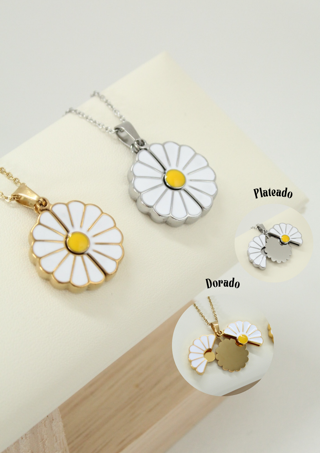 Collar de margarita (personalizado)