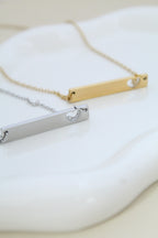 Collar Gracia (grabado a mano)