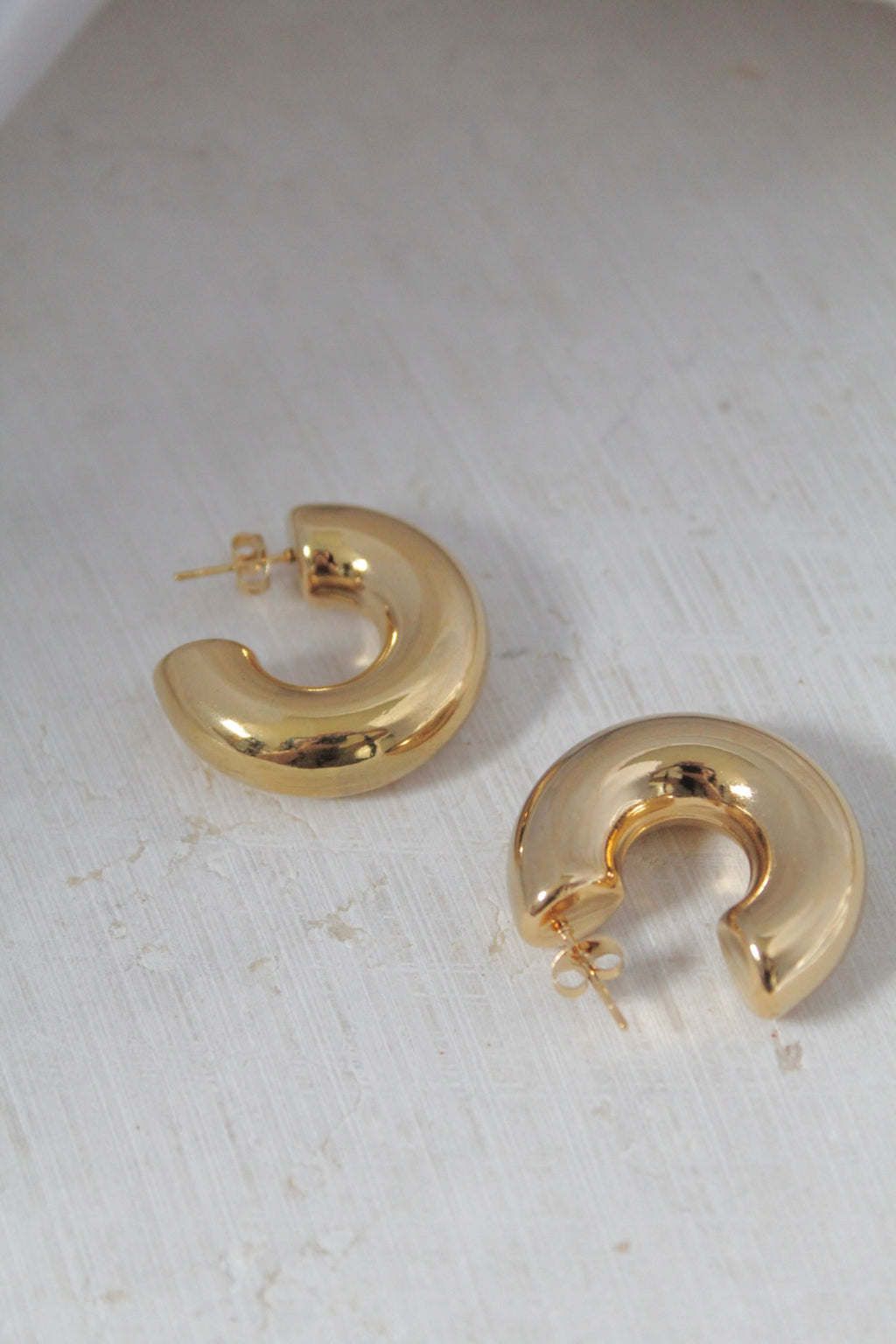 XL chunky hoops