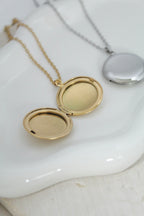 Relicario redondo de hombre