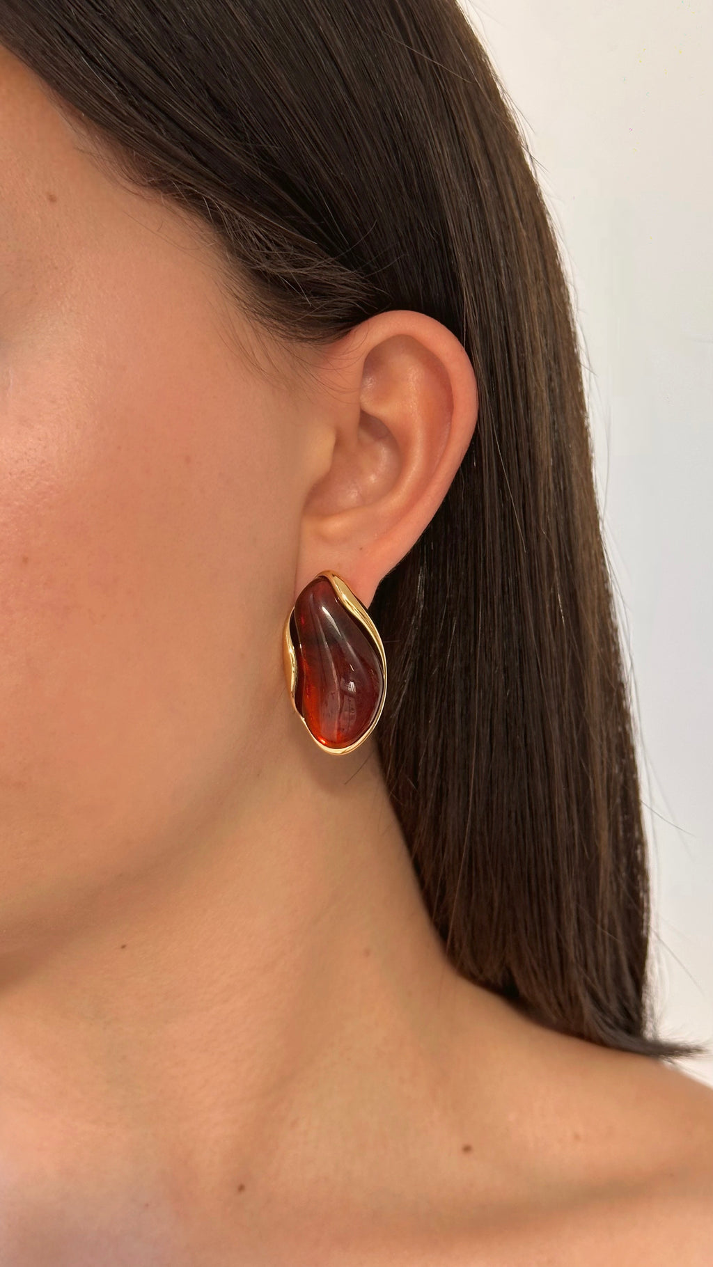Veyra earrings (café)