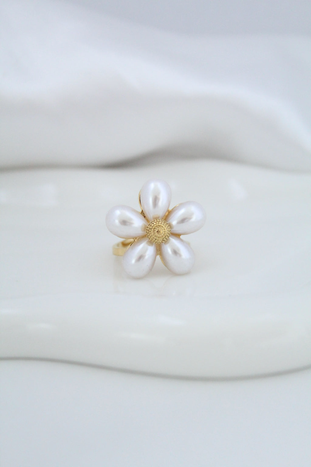 Maxi flor anillo