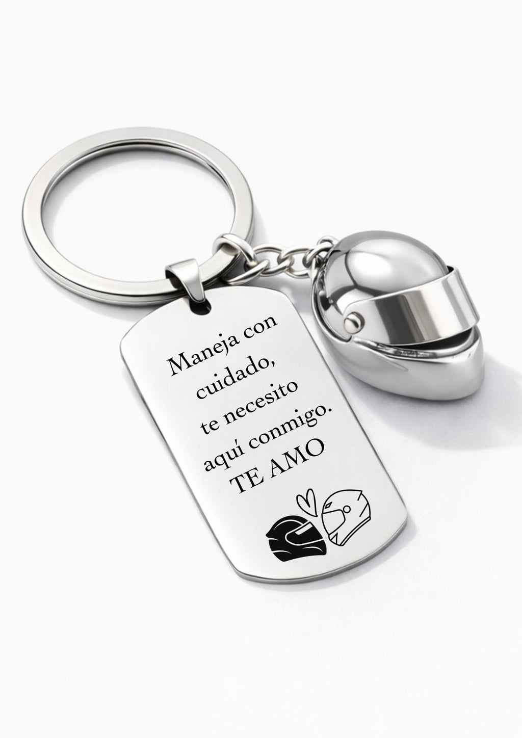 Llavero de casco