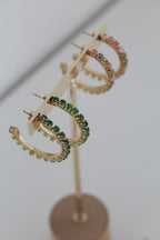 Mega shiny hoops