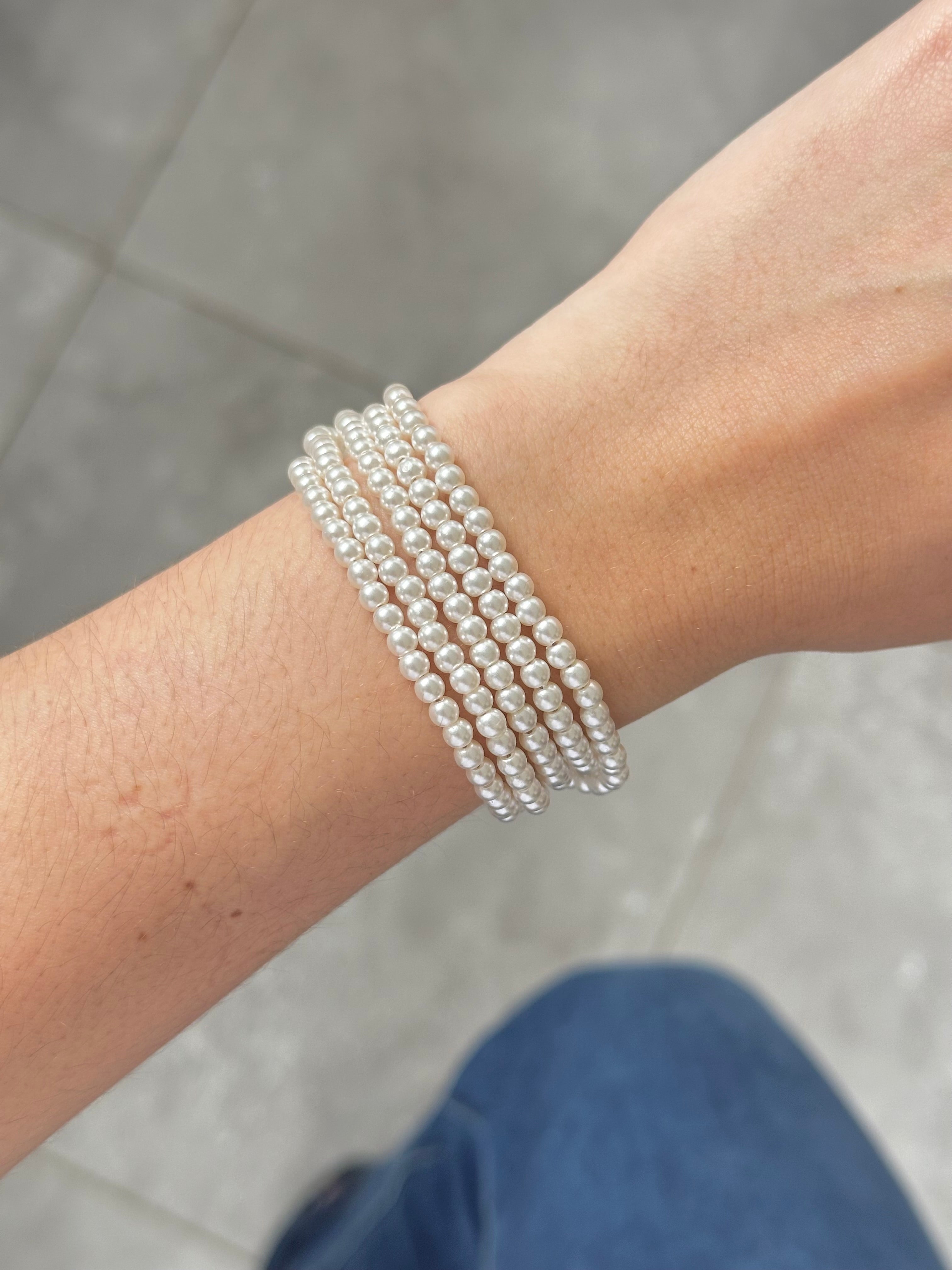 Maxi pulsera de perlas