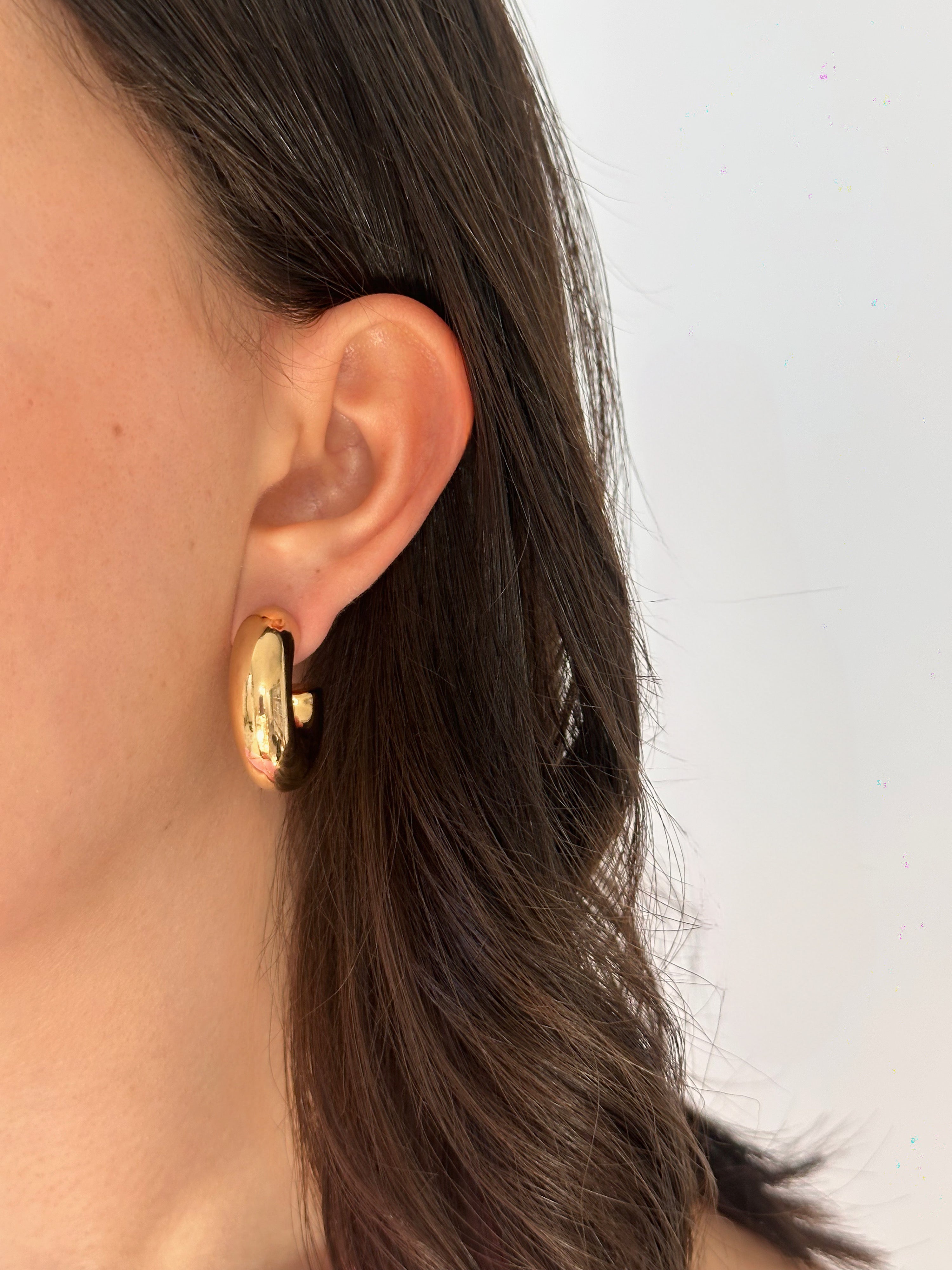 XL chunky hoops
