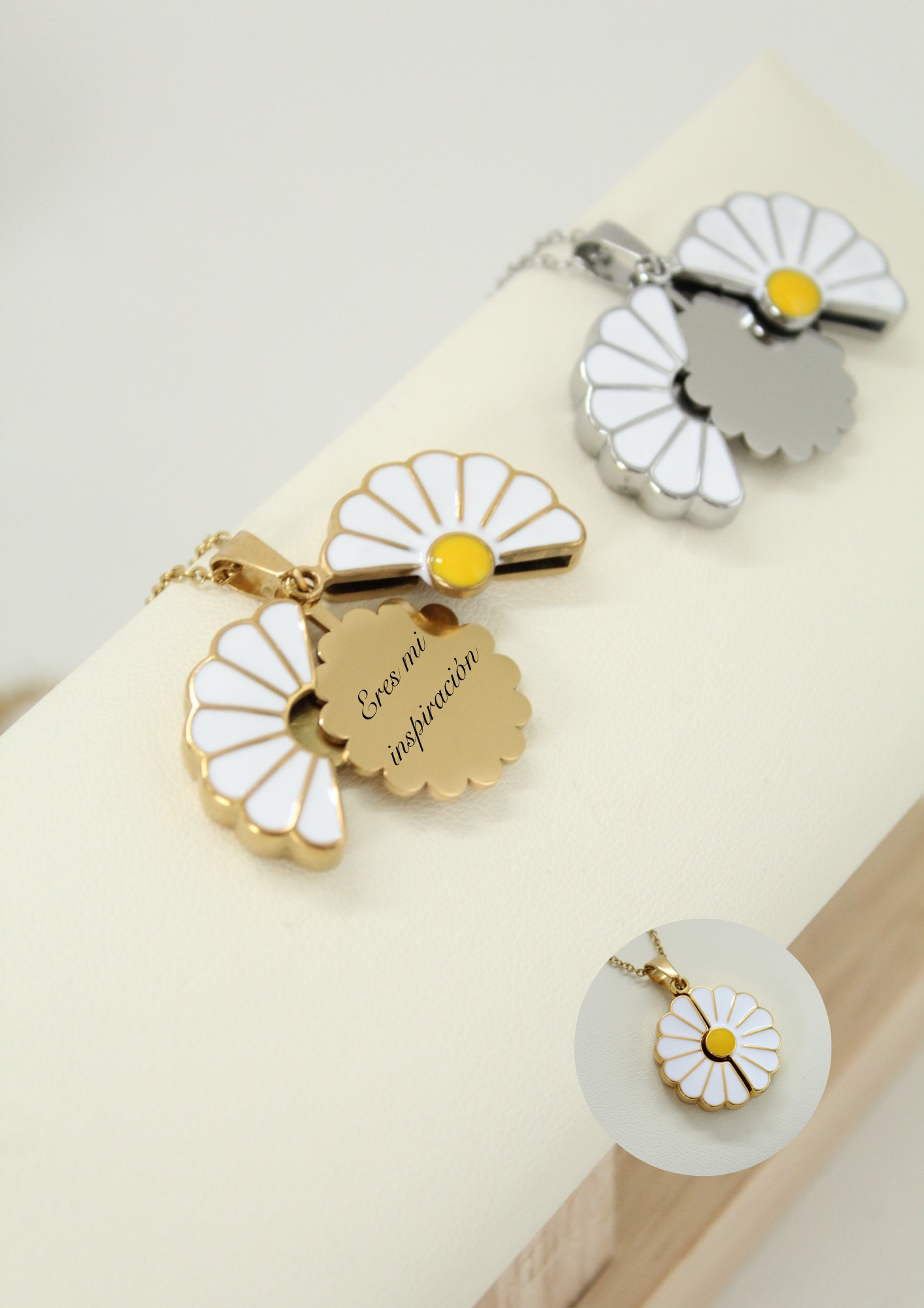 Collar de margarita (personalizado)