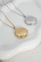 Relicario redondo de hombre