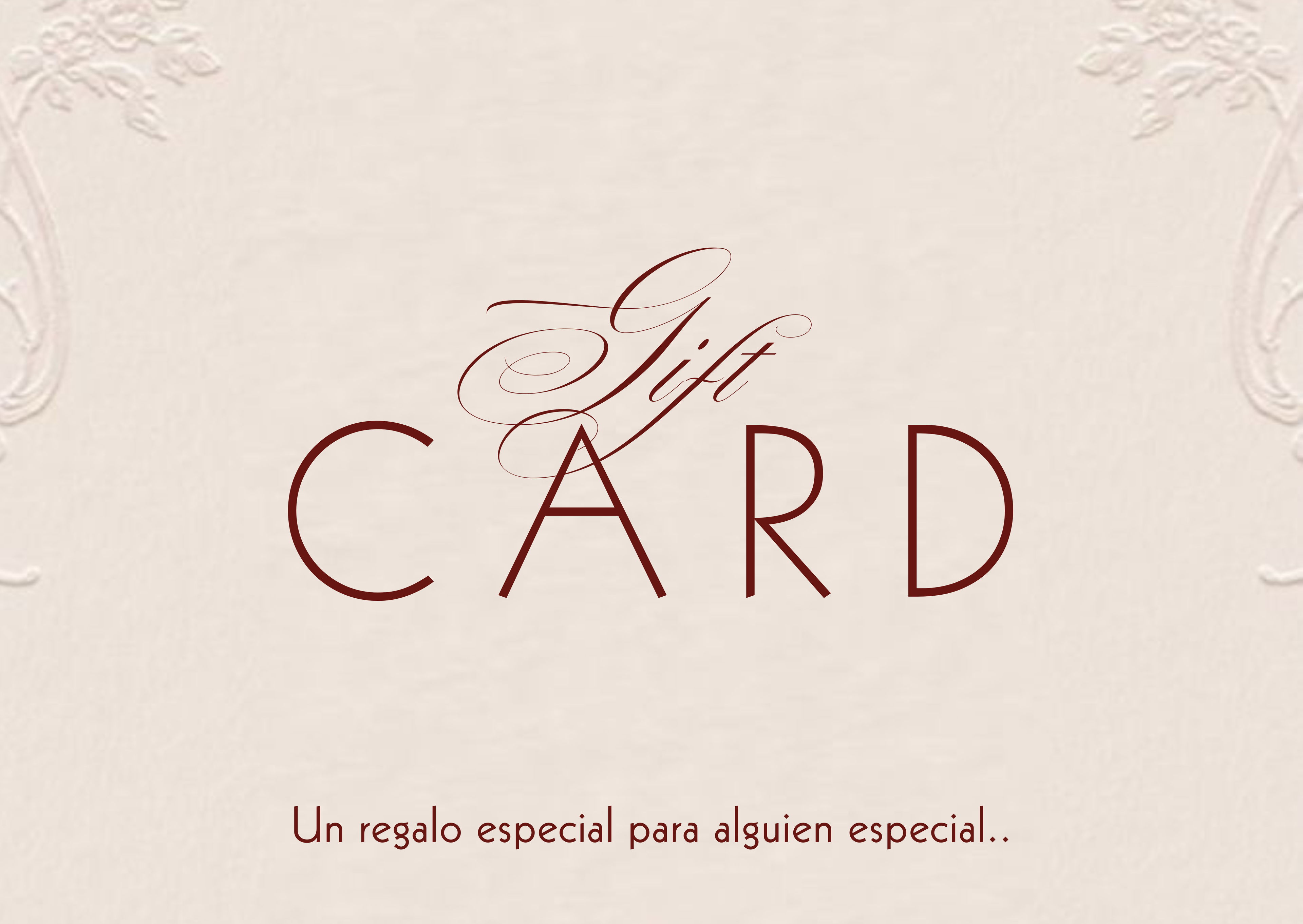 Tarjeta de Regalo