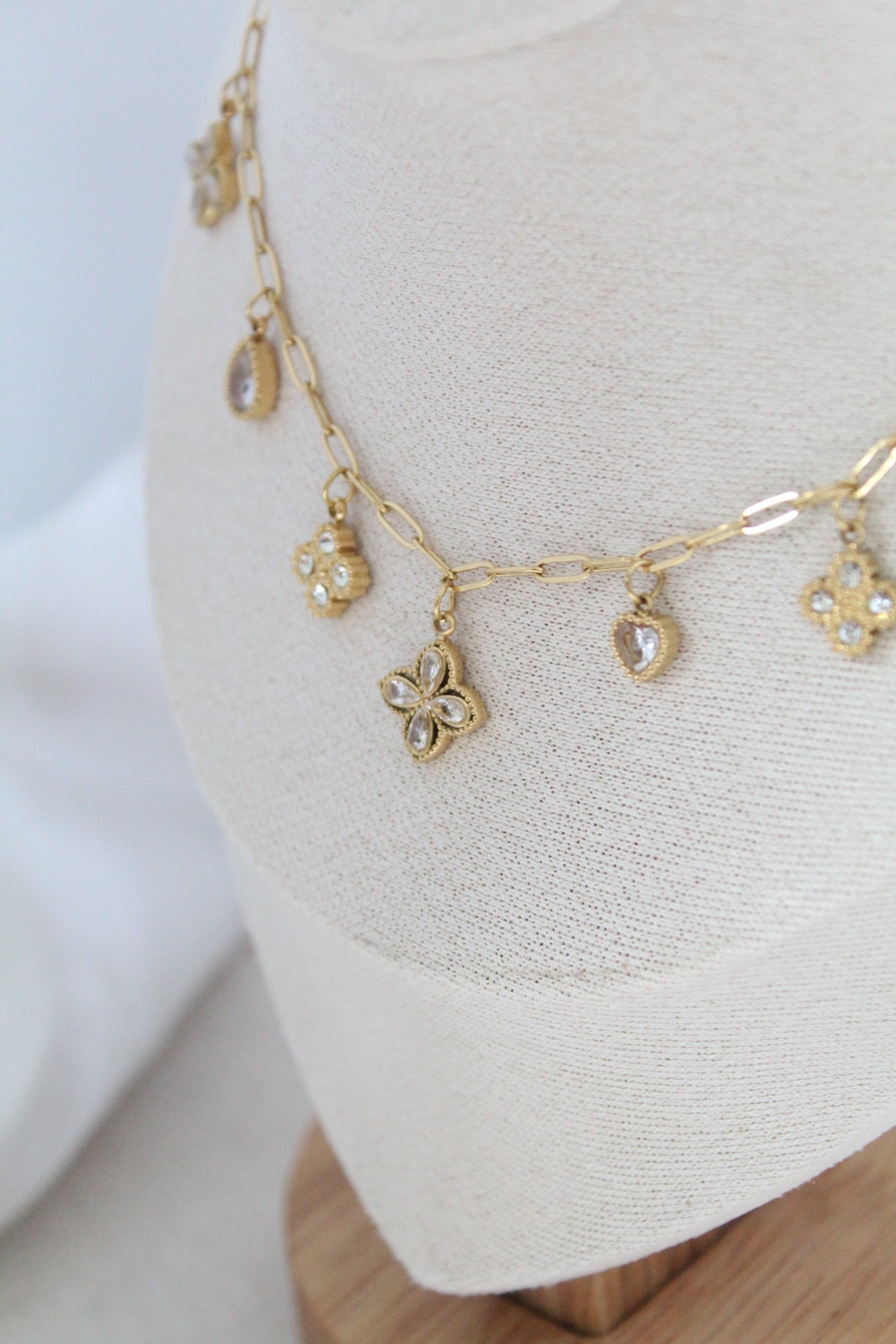 Indiana charm necklace