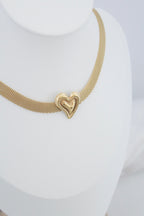 Choker de corazón