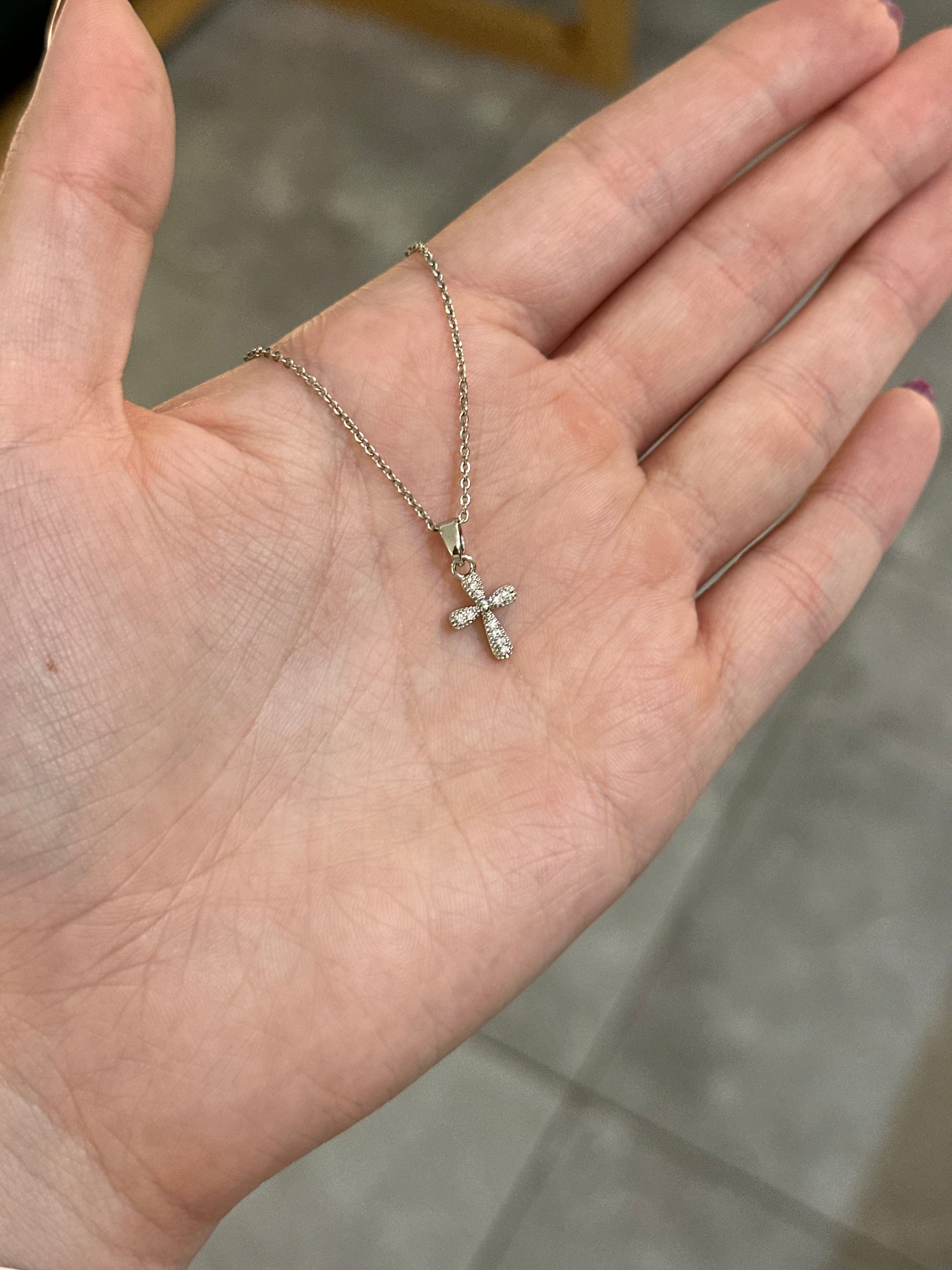 Cadenita de cruz mini