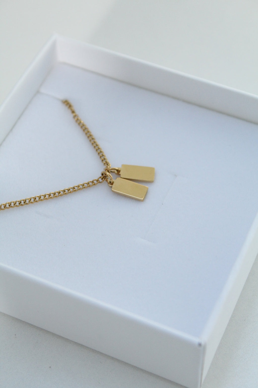Collar con doble dije