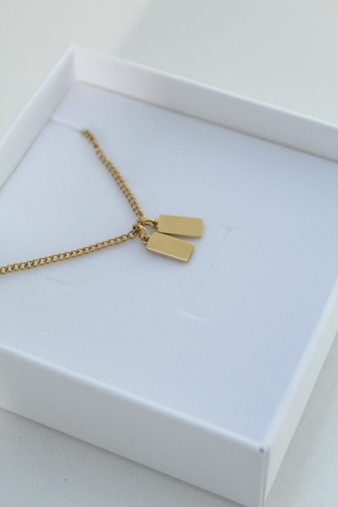 Collar con doble dije