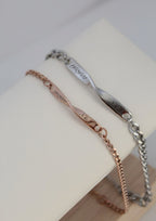 Pulseras dúo infinito