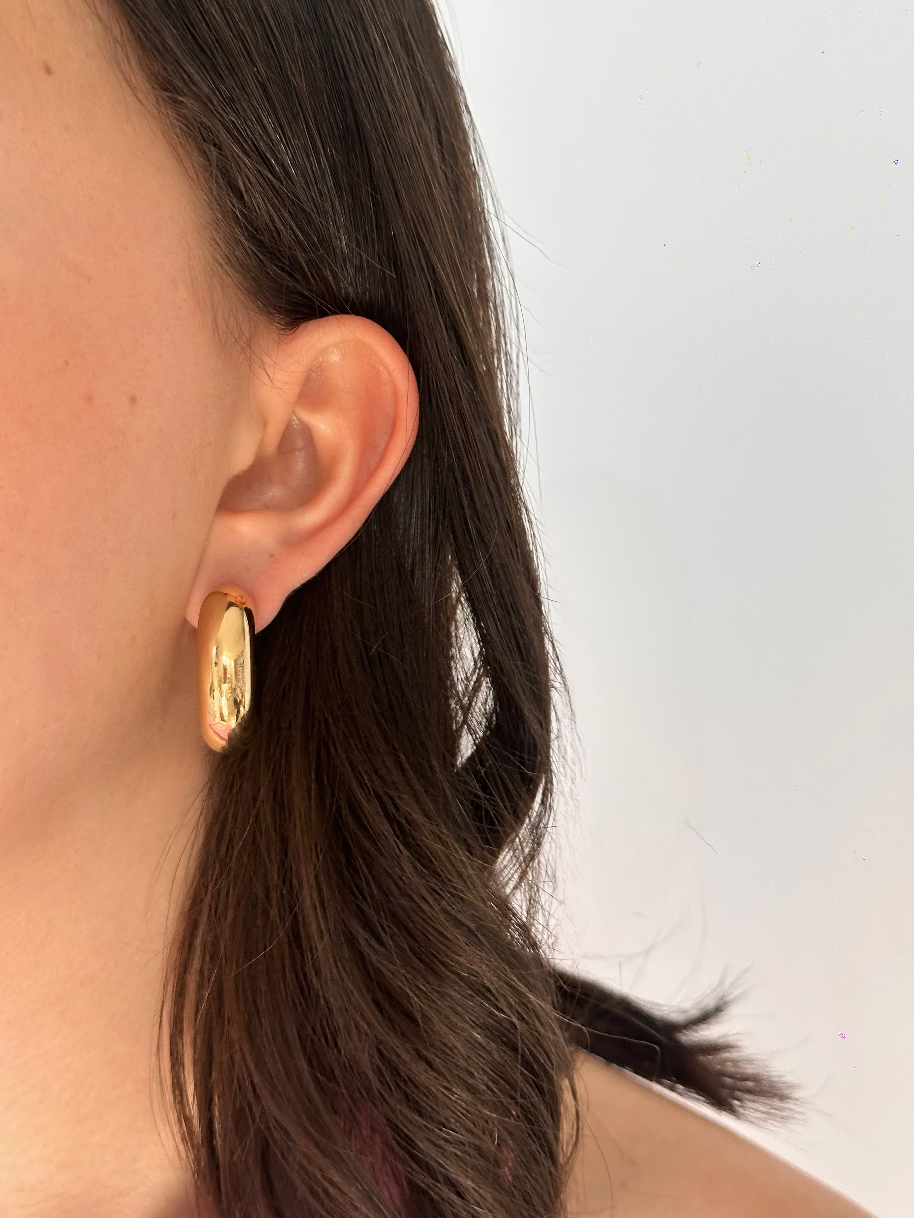 XL chunky hoops