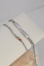 Pulseras dúo infinito