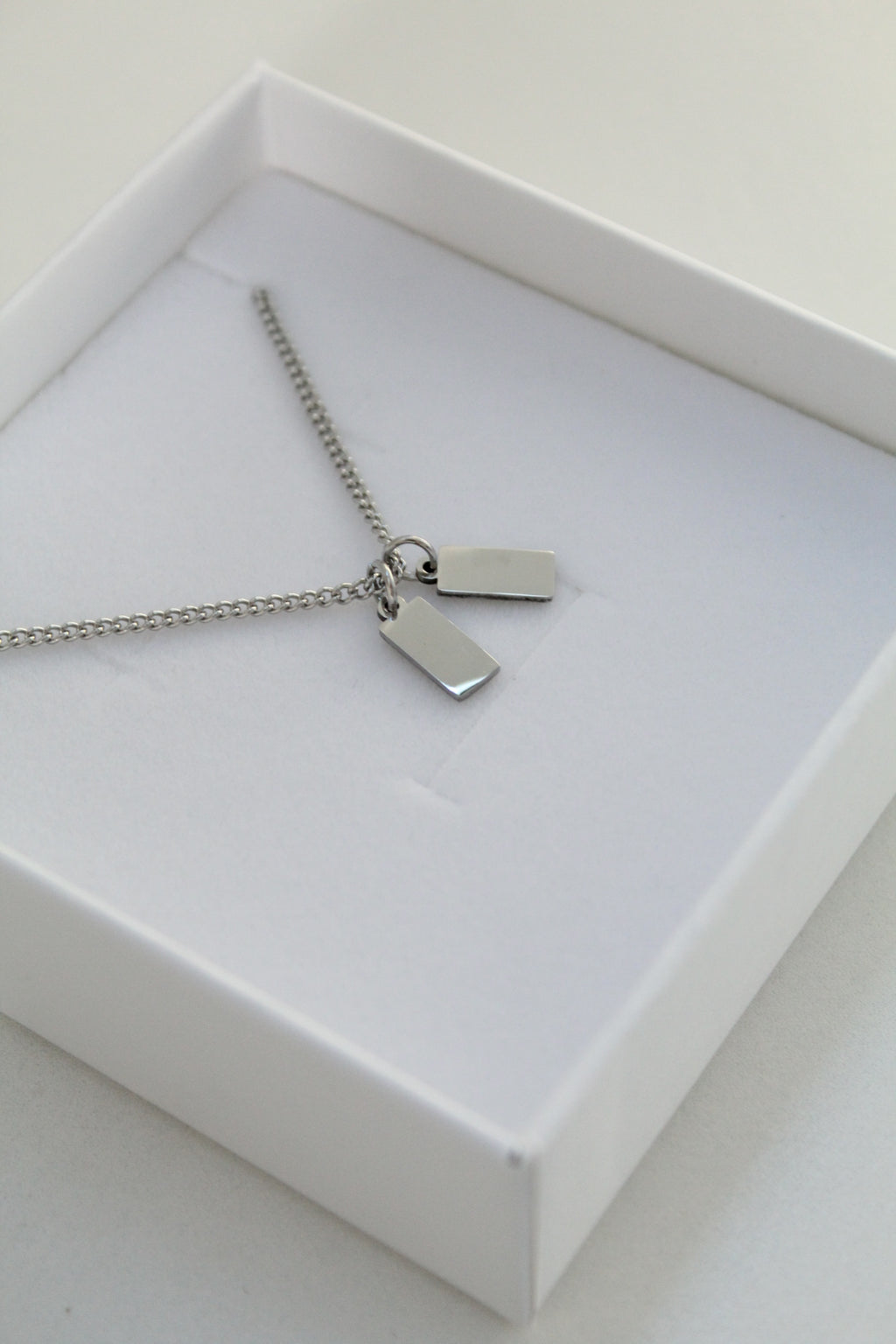 Collar con doble dije