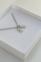 Collar con doble dije