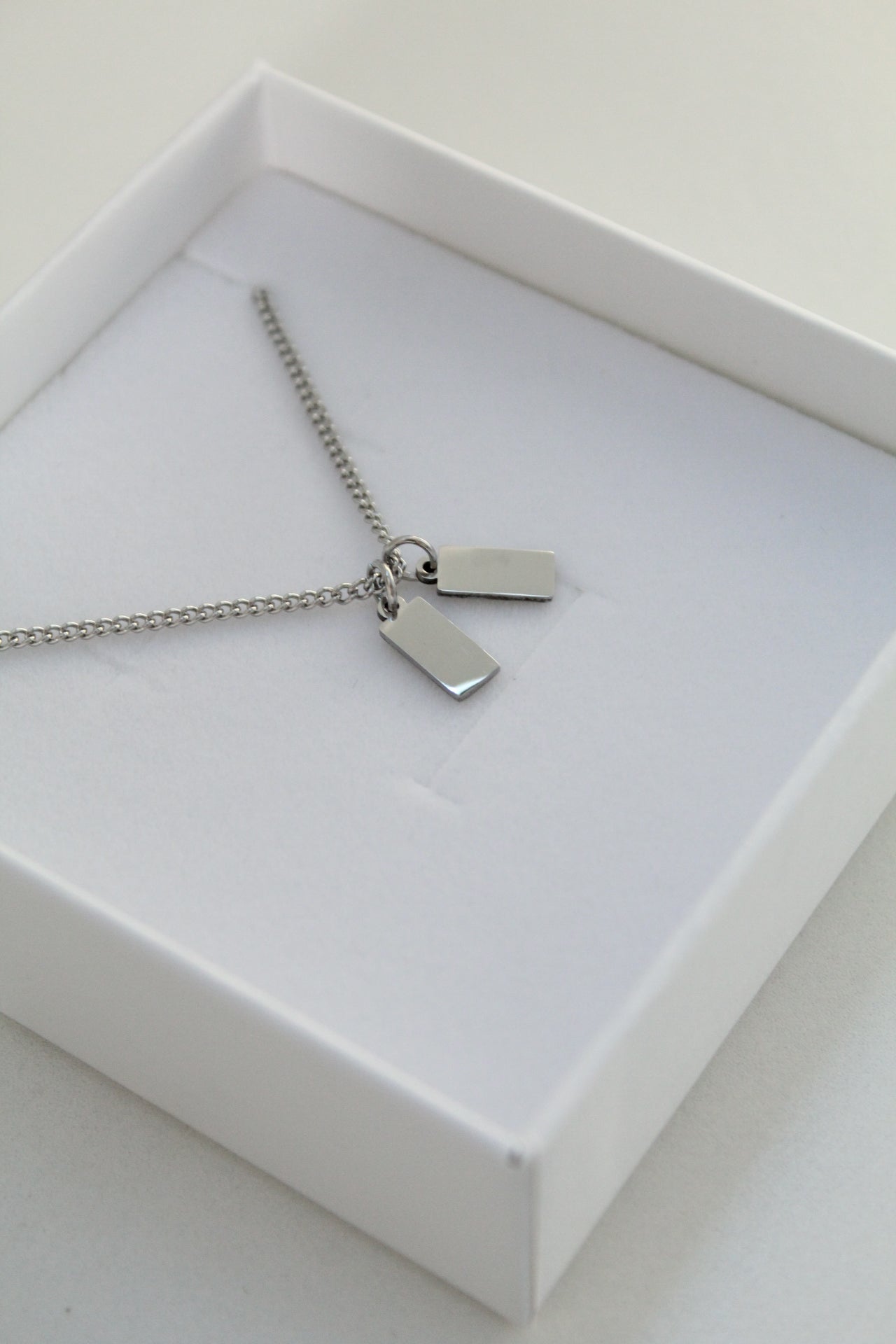 Collar con doble dije